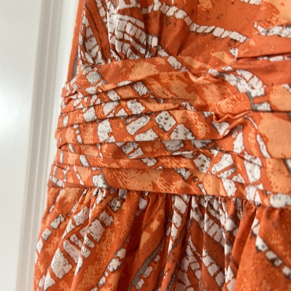 Plenty by TRACY REESE Halter Top w Pleated Empire Waist, Decorative Back Zipper - Picture 2 of 9